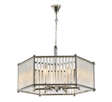 Подвесная люстра iLamp Rich P9509-6 Nickel