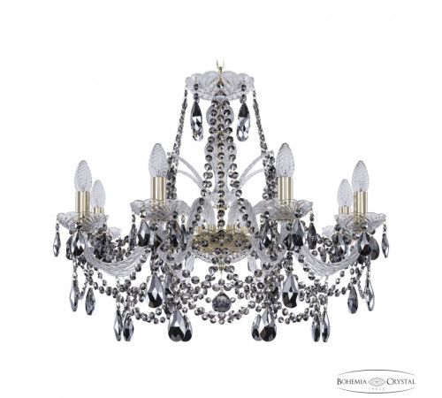 Подвесная люстра Bohemia Ivele Crystal 1411/8/240 G R781 Подвесная люстра Bohemia Ivele Crystal 1411/8/240 G R781