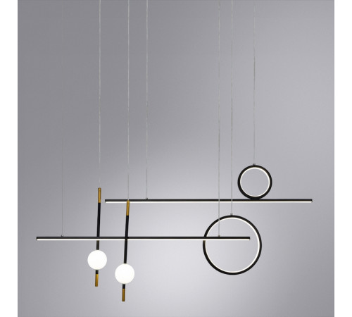 Подвесная люстра Arte Lamp Polaris A2610SP-85BK