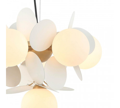 Подвесная люстра Lumien Hall Ilmari LH4136/6P-GD-WT Подвесная люстра Lumien Hall Ilmari LH4136/6P-GD-WT