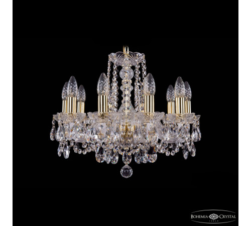 Подвесная люстра Bohemia Ivele Crystal 1402/10/160 G