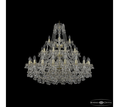 Подвесная люстра Bohemia Ivele Crystal 1409/20+10+5/360/3d G Подвесная люстра Bohemia Ivele Crystal 1409/20+10+5/360/3d G