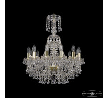 Подвесная люстра Bohemia Ivele Crystal 1409/12/195/XL-68 G