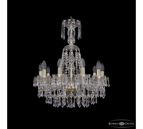 Подвесная люстра Bohemia Ivele Crystal 1403/10/195/XL-65 G Подвесная люстра Bohemia Ivele Crystal 1403/10/195/XL-65 G