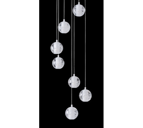 Подвесная люстра Crystal Lux Gaspar GASPAR SP9 D300 WHITE