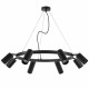 Подвесная люстра Lightstar Rullo (571018+214437-4+214487-4) LR018874374