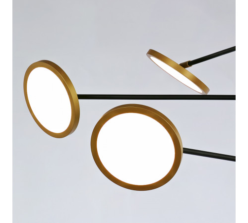 Подвесная люстра Delight Collection MD19001002-6A black/gold