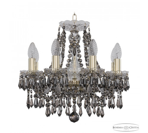Подвесная люстра Bohemia Ivele Crystal 1403/8/141 G R731 Подвесная люстра Bohemia Ivele Crystal 1403/8/141 G R731
