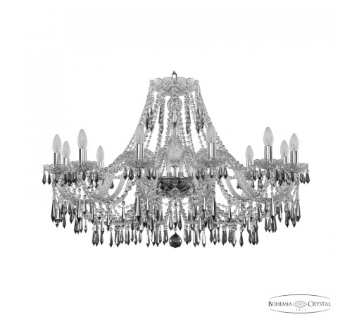 Подвесная люстра Bohemia Ivele Crystal 1403/12/300 Ni K731 Подвесная люстра Bohemia Ivele Crystal 1403/12/300 Ni K731