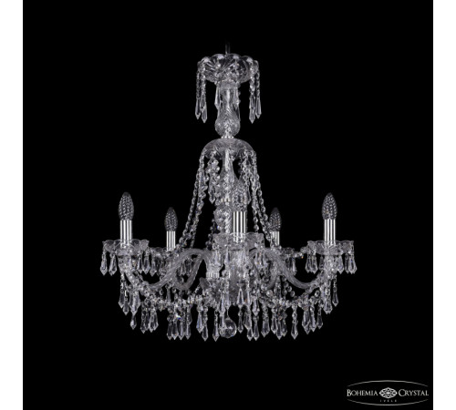 Подвесная люстра Bohemia Ivele Crystal 1403/5/195/XL-65 Ni Подвесная люстра Bohemia Ivele Crystal 1403/5/195/XL-65 Ni
