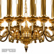 Подвесная люстра iLamp Louvre MD8551-15 GD