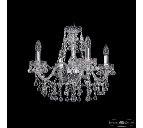 Подвесная люстра Bohemia Ivele Crystal 1409/4/160 Ni