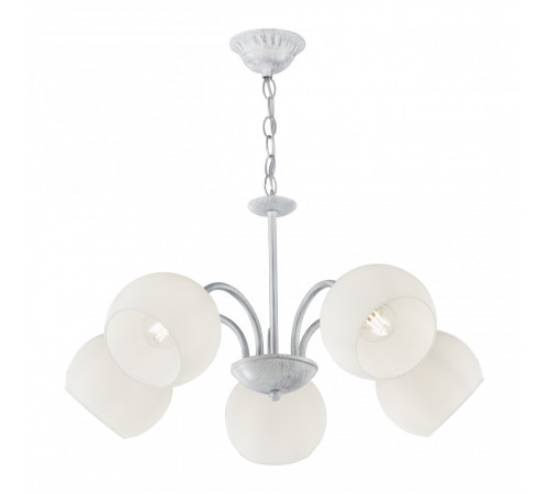 Подвесная люстра Arte Milano Amalfi 335010/5 WT+SL Подвесная люстра Arte Milano Amalfi 335010/5 WT+SL