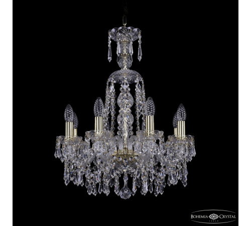 Подвесная люстра Bohemia Ivele Crystal 1403/8/160/XL-60 G Подвесная люстра Bohemia Ivele Crystal 1403/8/160/XL-60 G