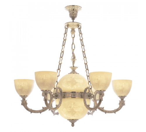 Подвесная люстра Bohemia Ivele Crystal Florence 71009P/6/210 NW P1 U Pair FD2M