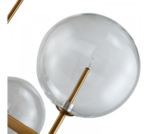 Подвесная люстра Delight Collection Globe Mobile KG0965P-10L brass Подвесная люстра Delight Collection Globe Mobile KG0965P-10L brass