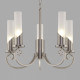 Подвесная люстра Eurosvet 60117/5 никель