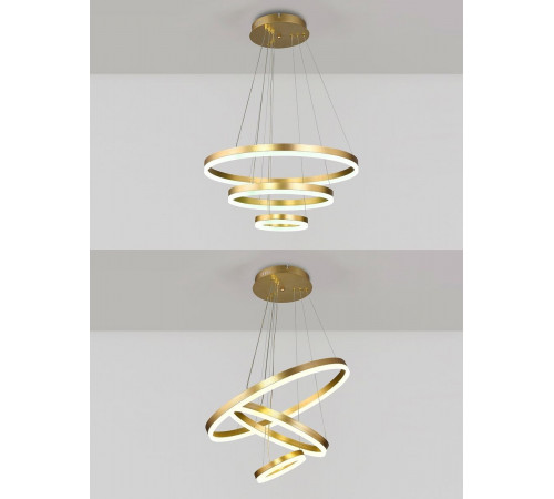 Подвесная люстра Natali Kovaltseva Oreol HIGH-TECH LED LAMPS 82042 Подвесная люстра Natali Kovaltseva Oreol HIGH-TECH LED LAMPS 82042