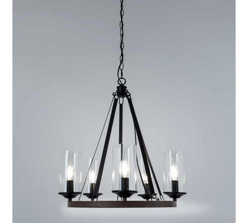 Подвесная люстра Arte Lamp Dalim A7014SP-5BK Подвесная люстра Arte Lamp Dalim A7014SP-5BK