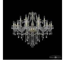 Подвесная люстра Bohemia Ivele Crystal 1415/12+6/360 G