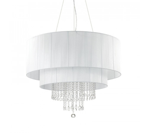 Подвесная люстра Ideal Lux Opera SP10 Bianco 165011 Подвесная люстра Ideal Lux Opera SP10 Bianco 165011