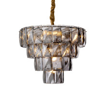 Подвесная люстра Delight Collection Amazone KG1113P-7 chrome/smoky
