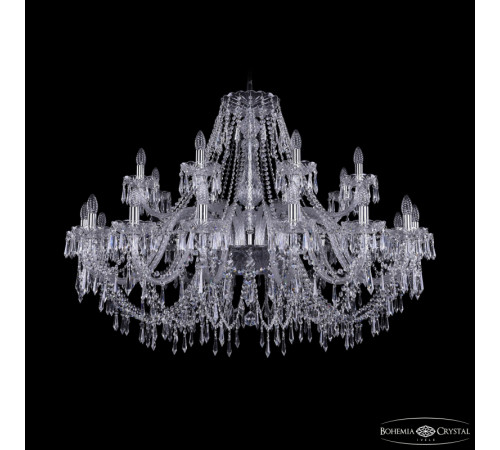 Подвесная люстра Bohemia Ivele Crystal 1403/16+8/460 Ni Подвесная люстра Bohemia Ivele Crystal 1403/16+8/460 Ni