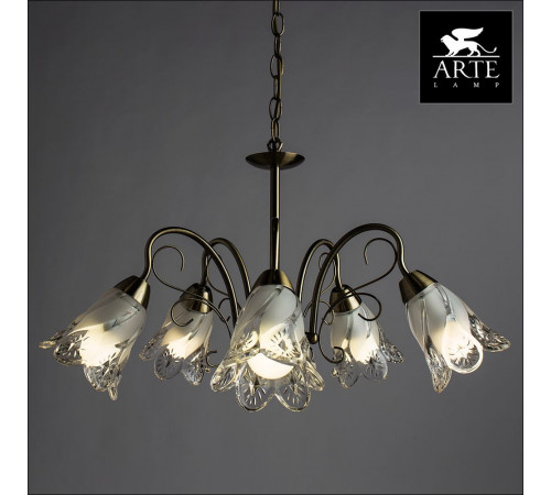 Подвесная люстра Arte Lamp 2 A6273LM-5AB Подвесная люстра Arte Lamp 2 A6273LM-5AB