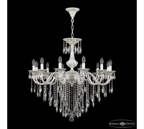 Подвесная люстра Bohemia Ivele Crystal AL78101/12/300 B WMG Подвесная люстра Bohemia Ivele Crystal AL78101/12/300 B WMG