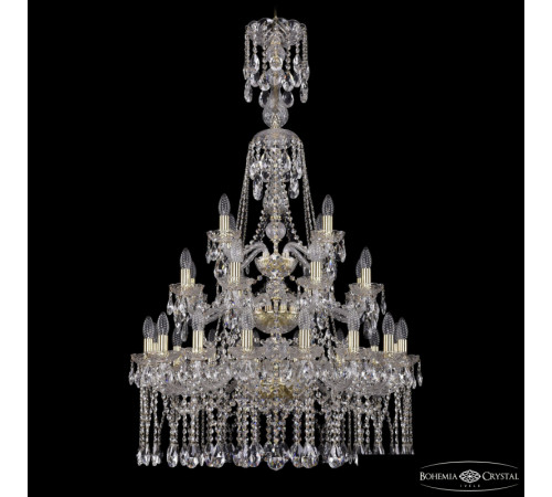 Подвесная люстра Bohemia Ivele Crystal 1413/16+8+4/300/XL-134/3d G Подвесная люстра Bohemia Ivele Crystal 1413/16+8+4/300/XL-134/3d G