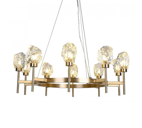 Подвесная люстра Delight Collection BRCH9162-10 antique brass Подвесная люстра Delight Collection BRCH9162-10 antique brass