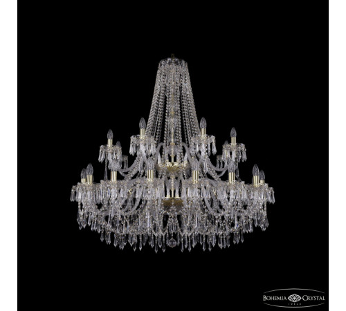 Подвесная люстра Bohemia Ivele Crystal 1403/20+10/400/2d G