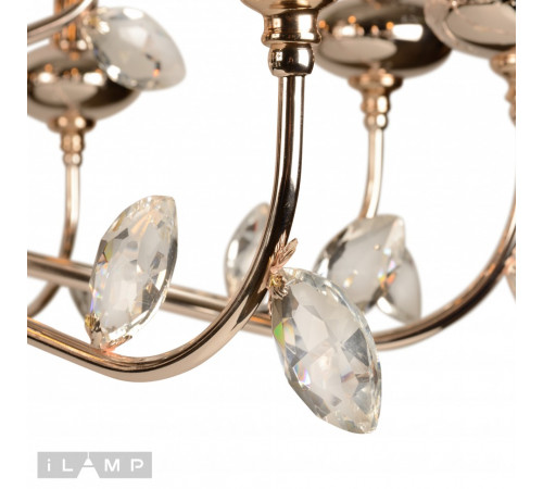 Подвесная люстра iLamp Dames 1020-10+5 GD