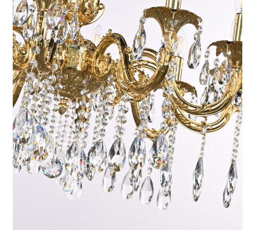 Подвесная люстра Bohemia Ivele Crystal AL79101/10/250 A G Подвесная люстра Bohemia Ivele Crystal AL79101/10/250 A G