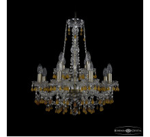 Подвесная люстра Bohemia Ivele Crystal 1410/8+4/195/h-63 Pa V1003