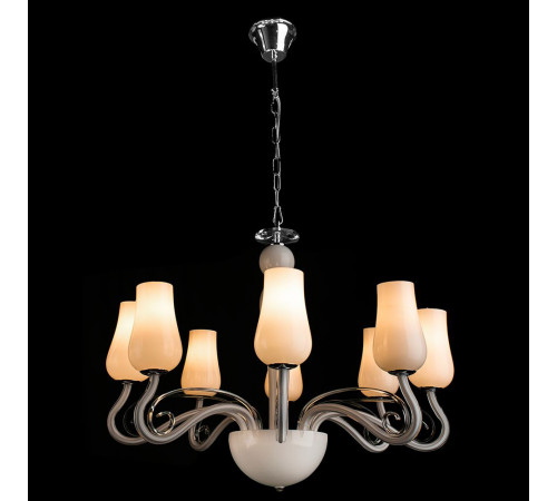 Подвесная люстра Arte Lamp Biancaneve A8110LM-8WH Подвесная люстра Arte Lamp Biancaneve A8110LM-8WH