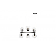 Подвесная люстра Lumina Deco Ceredo LDP 6034-6 RND BK