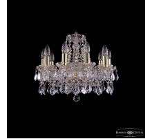 Подвесная люстра Bohemia Ivele Crystal 1413/10/165 G Leafs