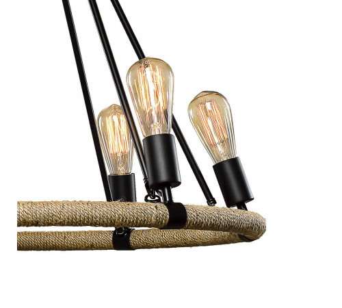 Подвесная люстра LOFT IT Rope filament Loft1861/6 Подвесная люстра LOFT IT Rope filament Loft1861/6