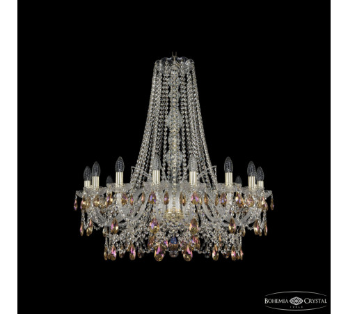 Подвесная люстра Bohemia Ivele Crystal 1411/16/300/h-90 G K777 Подвесная люстра Bohemia Ivele Crystal 1411/16/300/h-90 G K777