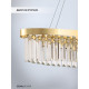 Подвесная люстра Lumien Hall Daneil LH0057/6PO-GD-CL