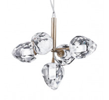 Подвесная люстра Delight Collection On the Rocks P68038M-5 gold