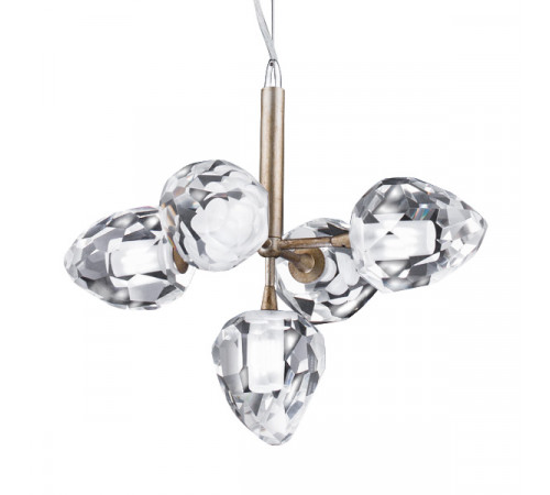 Подвесная люстра Delight Collection On the Rocks P68038M-5 gold Подвесная люстра Delight Collection On the Rocks P68038M-5 gold