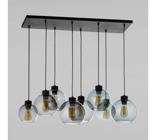Подвесная люстра TK Lighting 4113 Cubus Graphite Подвесная люстра TK Lighting 4113 Cubus Graphite