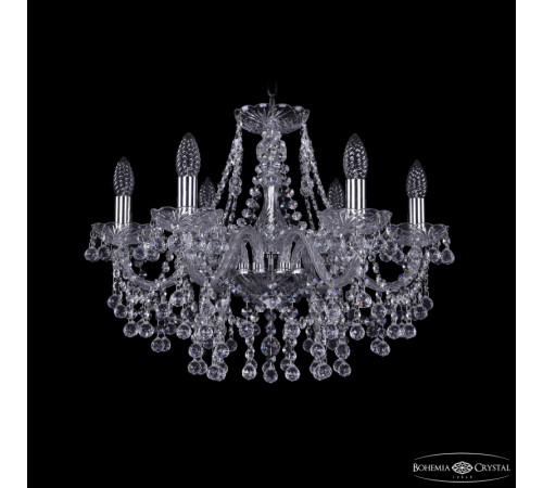 Подвесная люстра Bohemia Ivele Crystal 1409/6/195 Ni