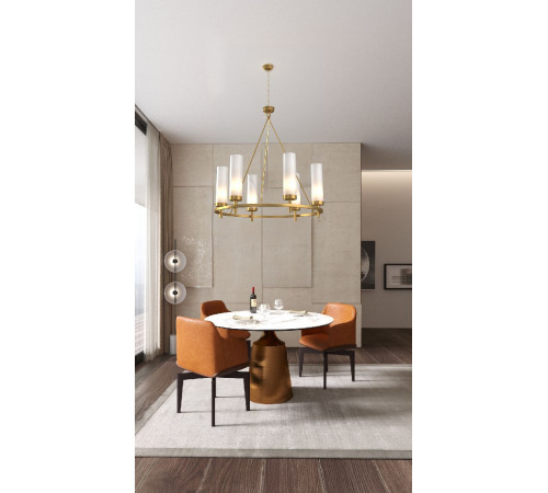 Подвесная люстра Milosh Tendence Madison 0882CL-6GD Подвесная люстра Milosh Tendence Madison 0882CL-6GD