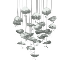 Подвесная люстра Delight Collection X-8827P/29 silver