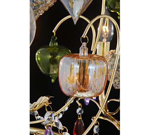 Подвесная люстра Arte Lamp Ricchezza A2011LM-6GO Подвесная люстра Arte Lamp Ricchezza A2011LM-6GO