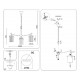 Подвесная люстра Ambrella Light High Light Heigh Light LH56031