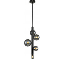 Подвесная люстра Indigo Canto 11026/5P Black V000238